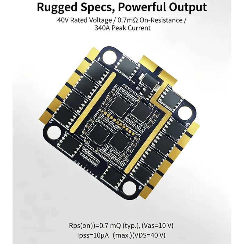 ESC 80A  8S (3-8S) Voltage 4-in-1 FPV Racing Drone ESC  Dedicated ESC