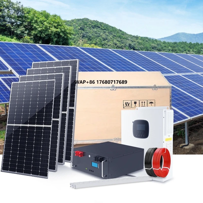 أنظمة الطاقة الشمسية المنزلية خارج الشبكة 1 كيلو وات إلى 30 كيلو وات مجموعات كاملة مع بطارية ليثيوم 10 كيلو وات 15 كيلو وات 20 كيلو وات أنظمة ضوئية