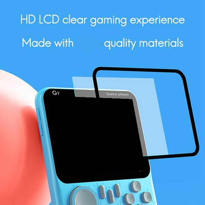 Two Person Version G7 Game Consoles Hand-Held Gaming Consoles 3.5 Inch 666 In 1 Retro Games Consoles