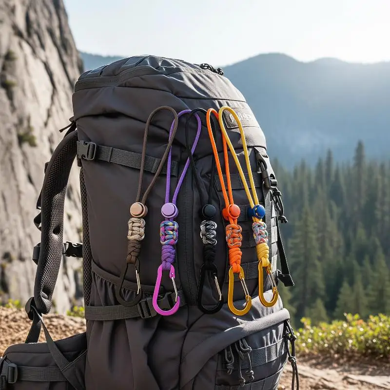 Tragbare Wasserflaschen-Schlüsselkette für Rucksack, Schlüssel, Reisen, Bergsteigen, unverzichtbare Wasserflaschen-Schnalle, Schlüsselanhänger. – Detail 5