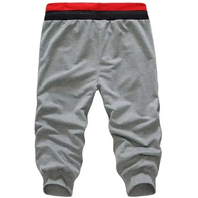Solid Low Trade Spring Waist Men's Autumn Thin And Foreign Fashion Sports Casual S