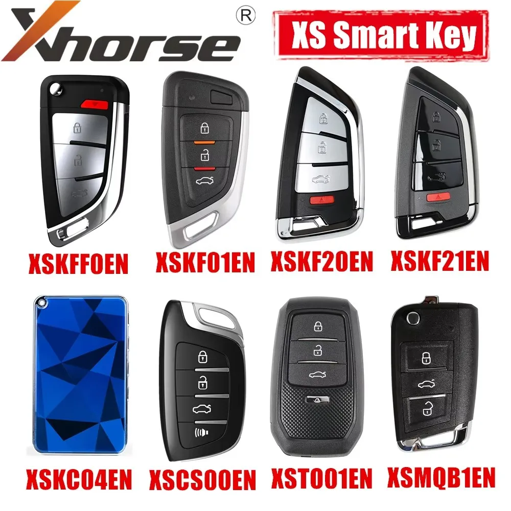 Xhorse XS Series Smart Remote Key XSTO01EN XSKF01EN XSCS00EN XSDM04EN XSKF20EN XSKF21EN XSTO01EN XSKFF0EN XSKC04EN XSKC05EN