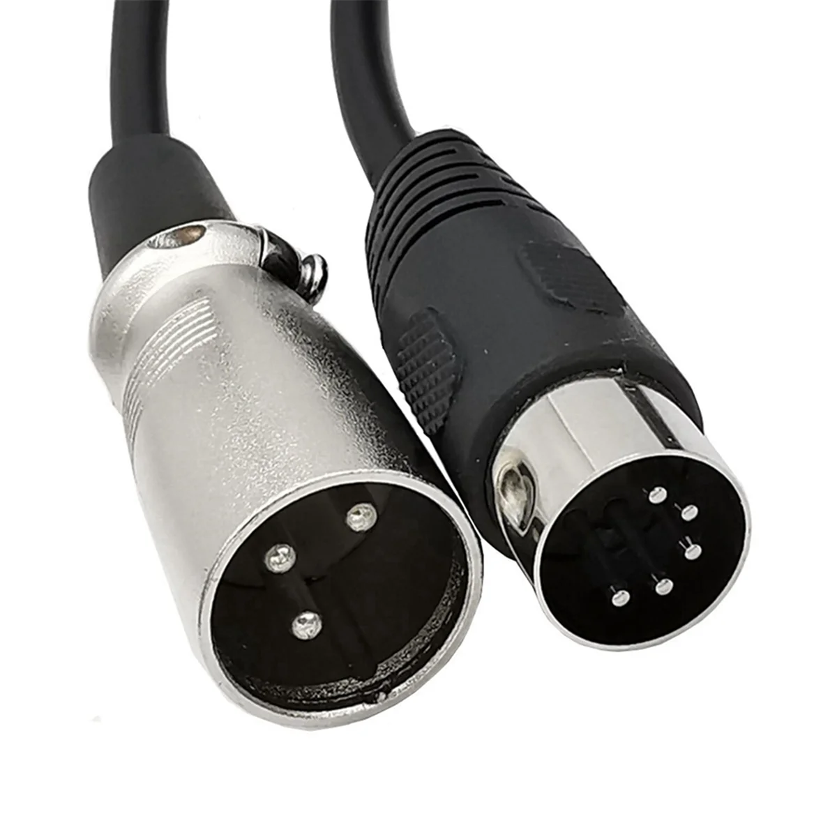 كابل صوت TCE DIN 5 Pin إلى XLR 3 Pin لأدوات الموسيقى أو الكابلات المطابقة مع MIDI أو XLR DIN 5P ذكر إلى XLR ذكر #4