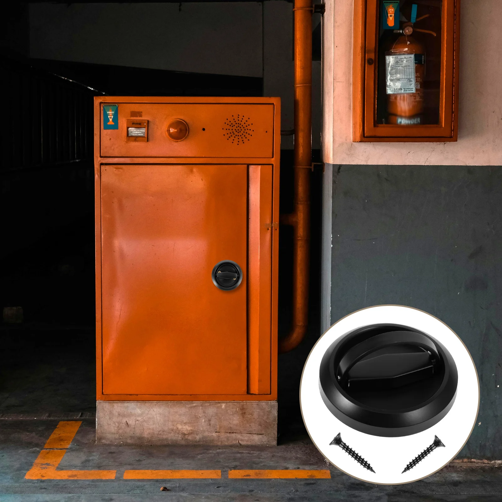 Fire Hydrant Hydrant Box Pulls Box Pull Stainless Steel Recessed Cabinet Handle For Fire Safety Equipment Black