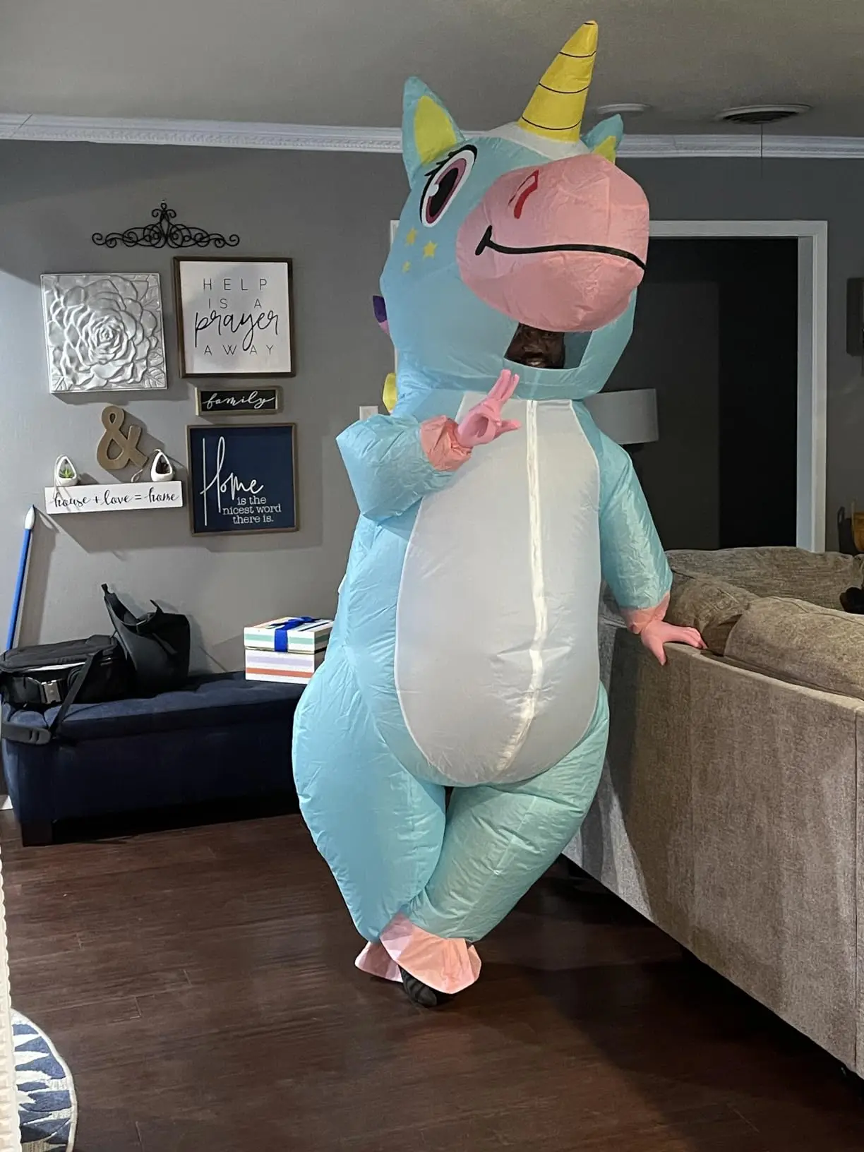 

Надувной костюм единорога для взрослых, надувной костюм единорога для косплея, подходящий для надувной вечеринки на Хэллоуин