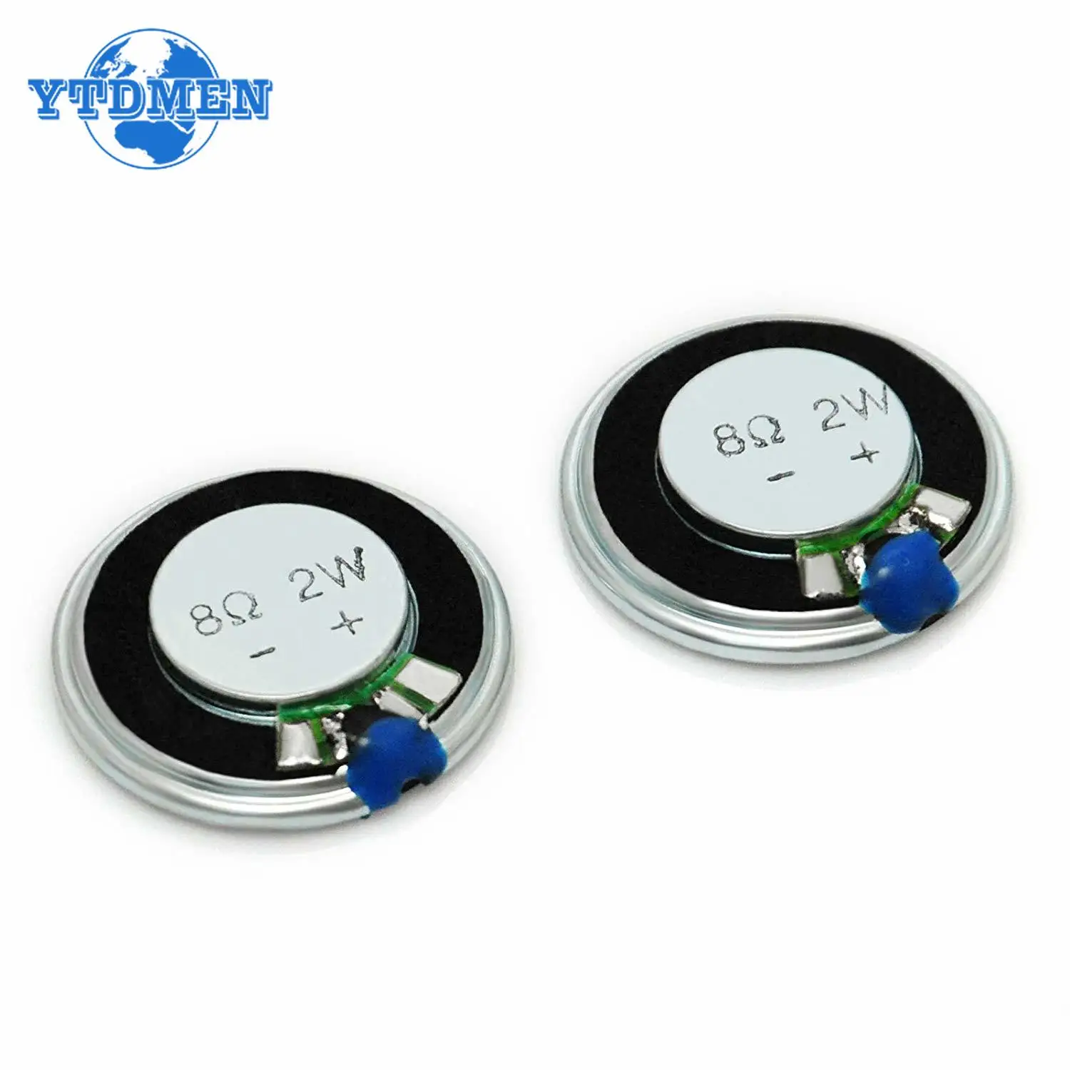 5PCS 2W 8R Speaker Mini Ultra-thin Horn Speaker Diameter 40MM 4CM, 2 Watt 8 Ohm Loudspeaker for Arduino