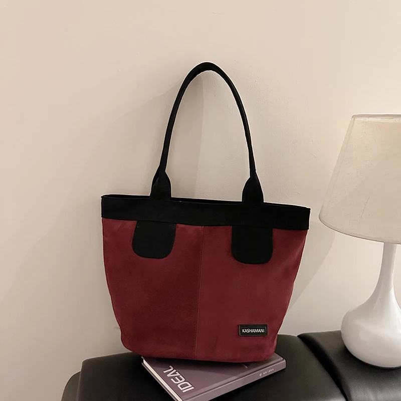 Casual Retro Versatile Large Capacity Tote Bag 2025 Fashion New Advanced Sense Underarm Women's Bag Concise Shoulder Bags