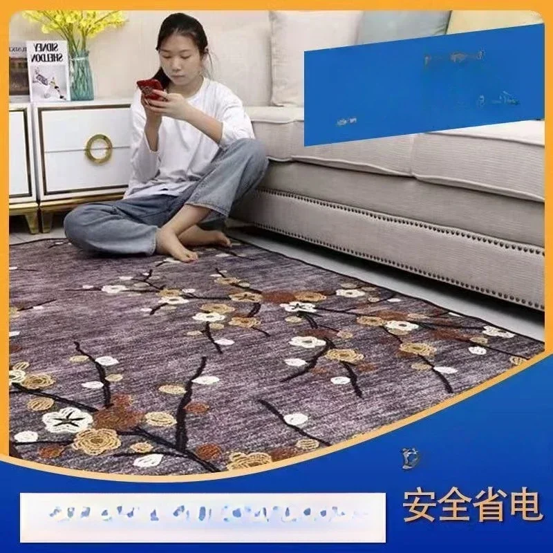 

Электрический греющий коврик для пола, мобильный, для дома, гостиной, спальни, зимний, с хорошим обогревом