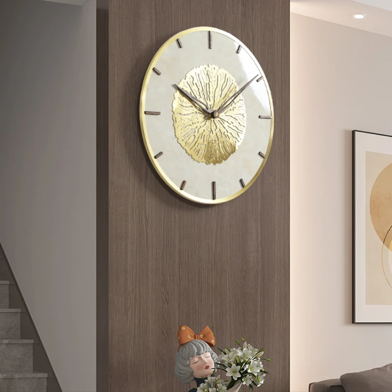 

Wall Clock Phnom Penh Luxury Bedroom Clock Wall Clock Living Room Home Decoration Fashion Punch Free Wall Clock