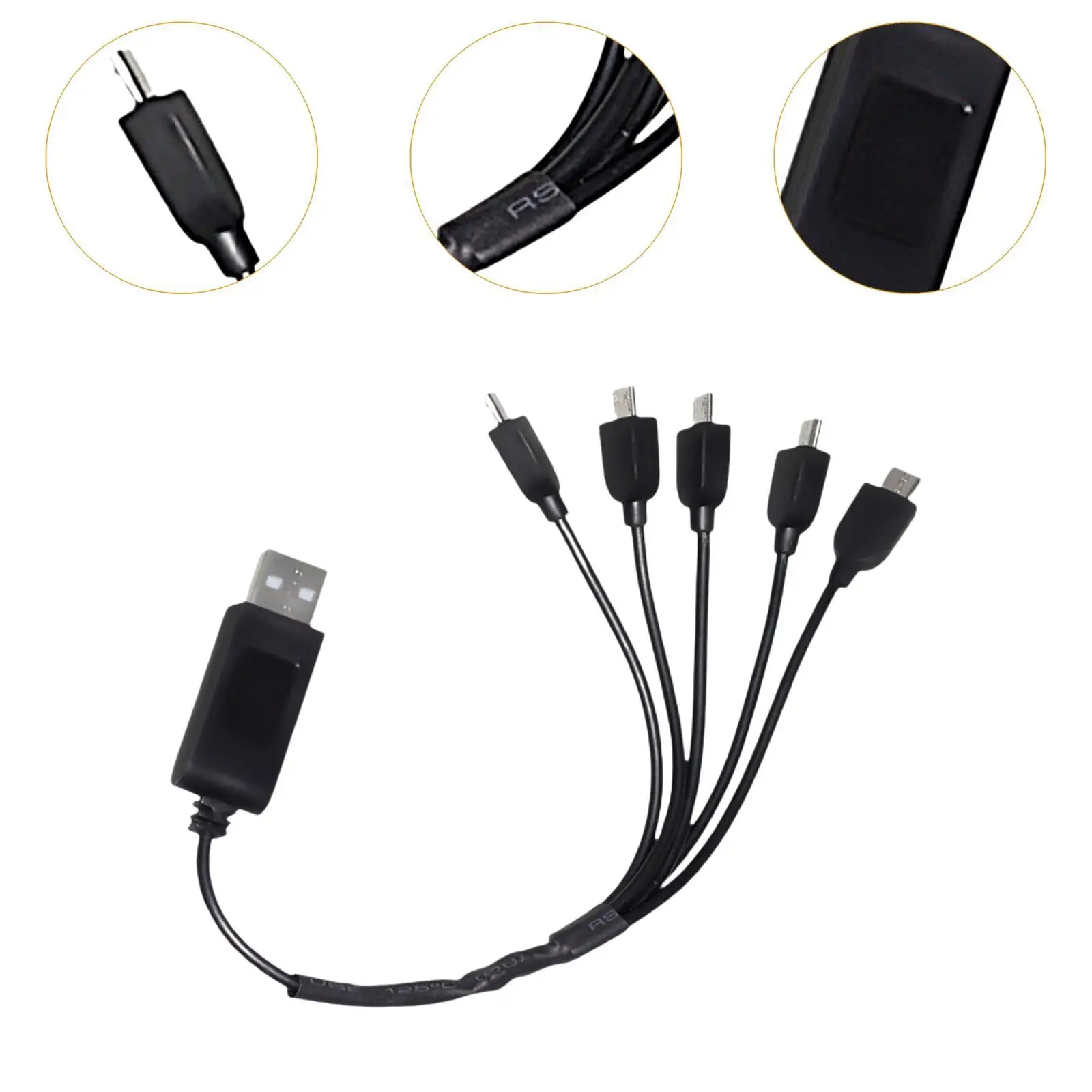 Durable Electronic Component Multi Function USB Charging Cable for Drone Battery Charger Portable Charging Cord