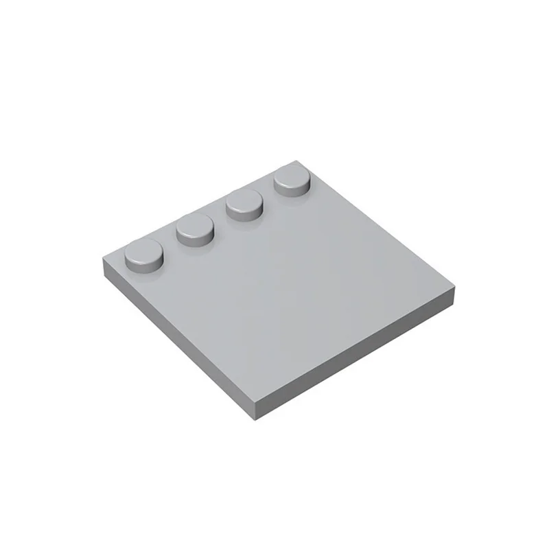 50pcs 6179 กระเบื้องดัดแปลง 4x4 Studs บนขอบอิฐคอลเลกชันจํานวนมาก Modular GBC ของเล่นสําหรับการวิเคราะห์ MOC 1 ชิ้นอาคารบล็อก