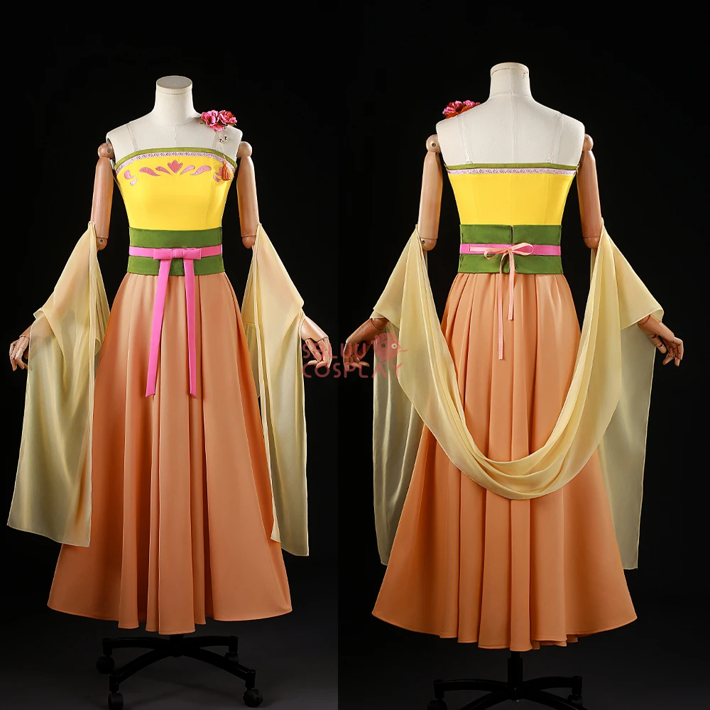 

SBluuCosplay Maomao Cosplay Apothecary Diaries Women Cyan Mao Mao Dress Halloween Costume
