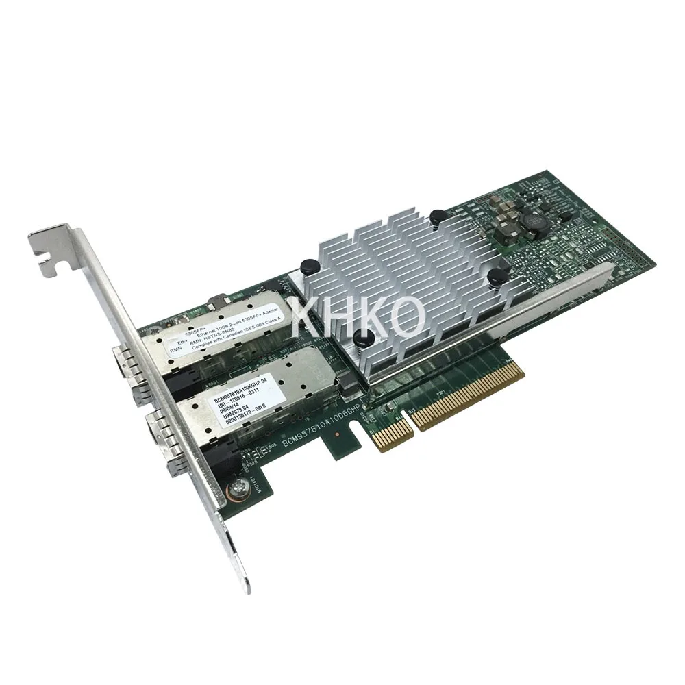 

Original 530SFP+ Dual Port 10GB SFP+ Ethernet Adapter NC530SFP PCIe 656244-001 652503-B21 10 Gigabit Fiber Optic Network Card