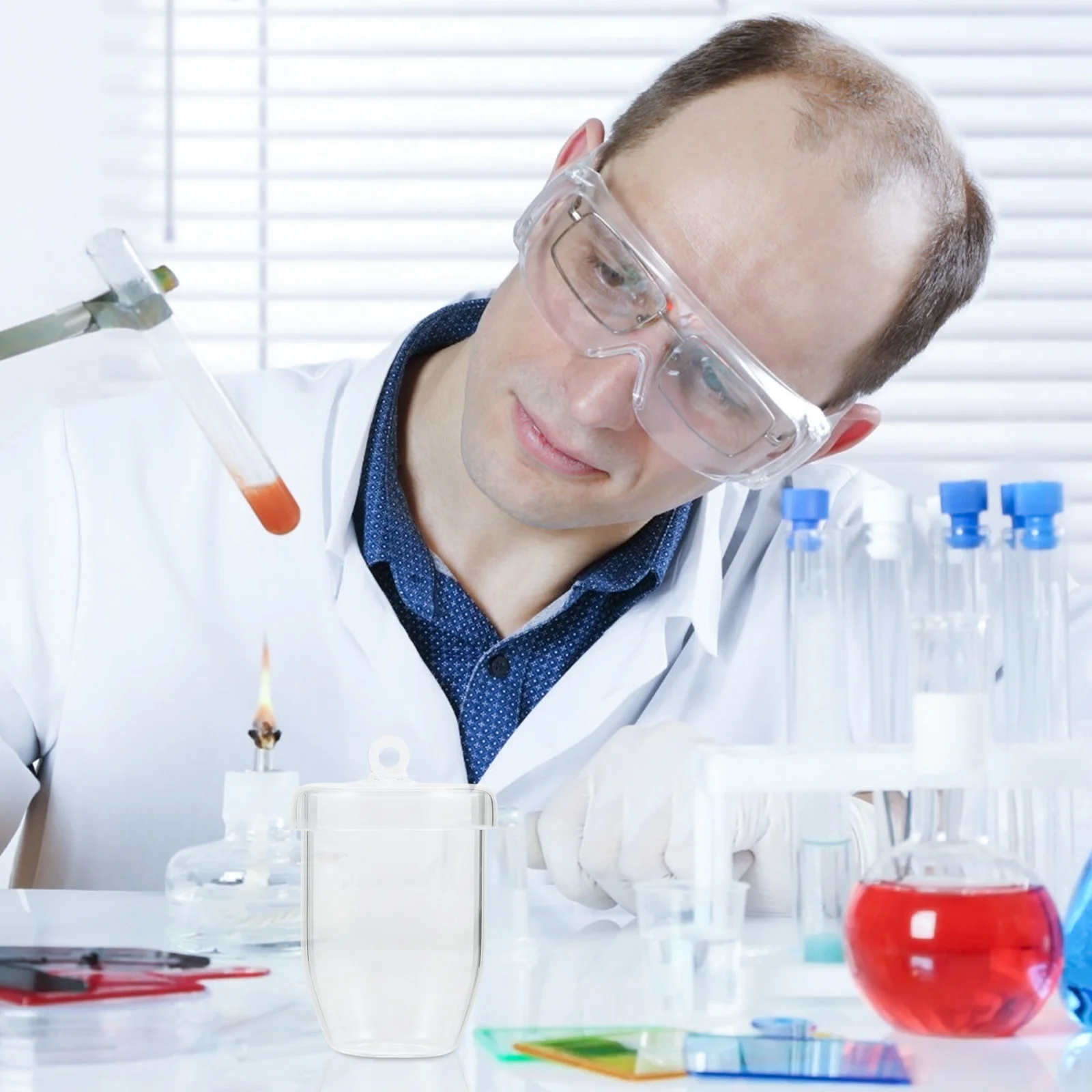 1 قطعة بوتقة مقاومة درجات الحرارة العالية كوارتز بوتقة لذوبان الذهب والفضة المعادن صهر معدات المختبرات كوب مسبك