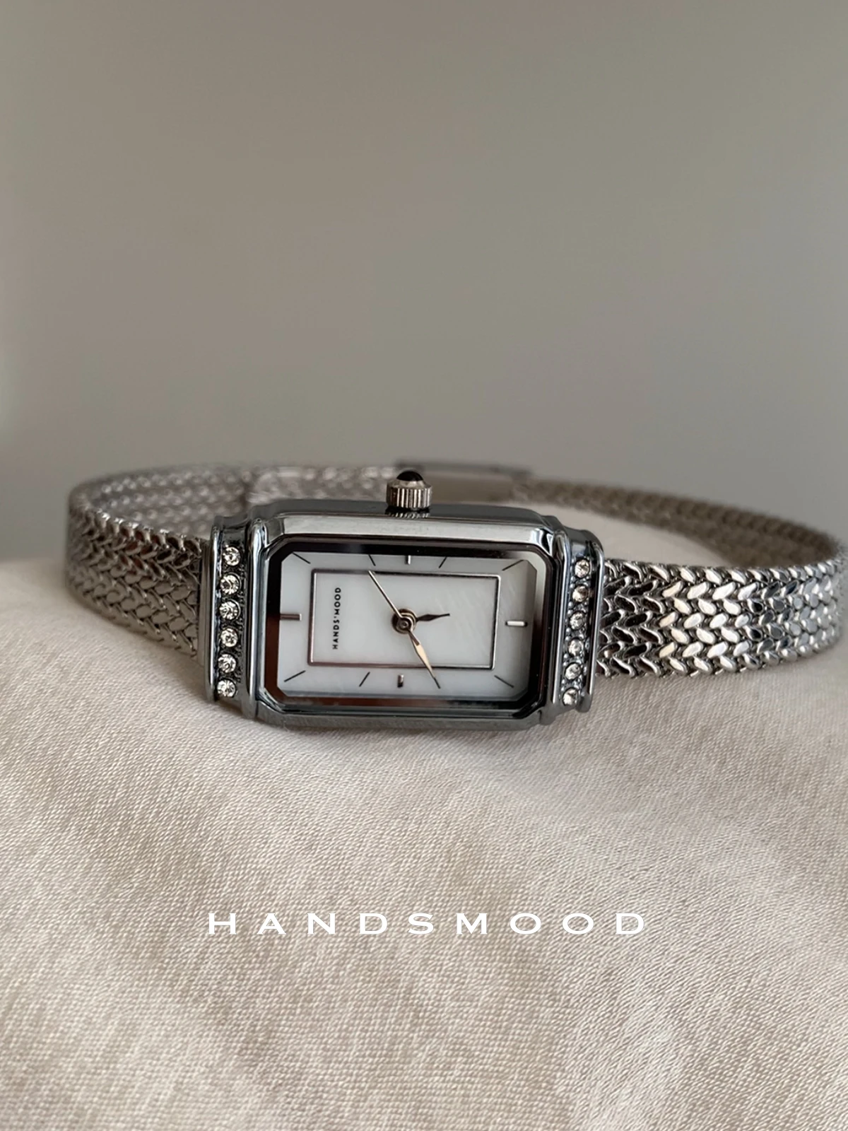 ساعة نسائية مستطيلة أنيقة ورائعة ومتعددة الاستخدامات ساعات مختارة راقية ساعات نسائية من الفولاذ المقاوم للصدأ، هدايا نسائية