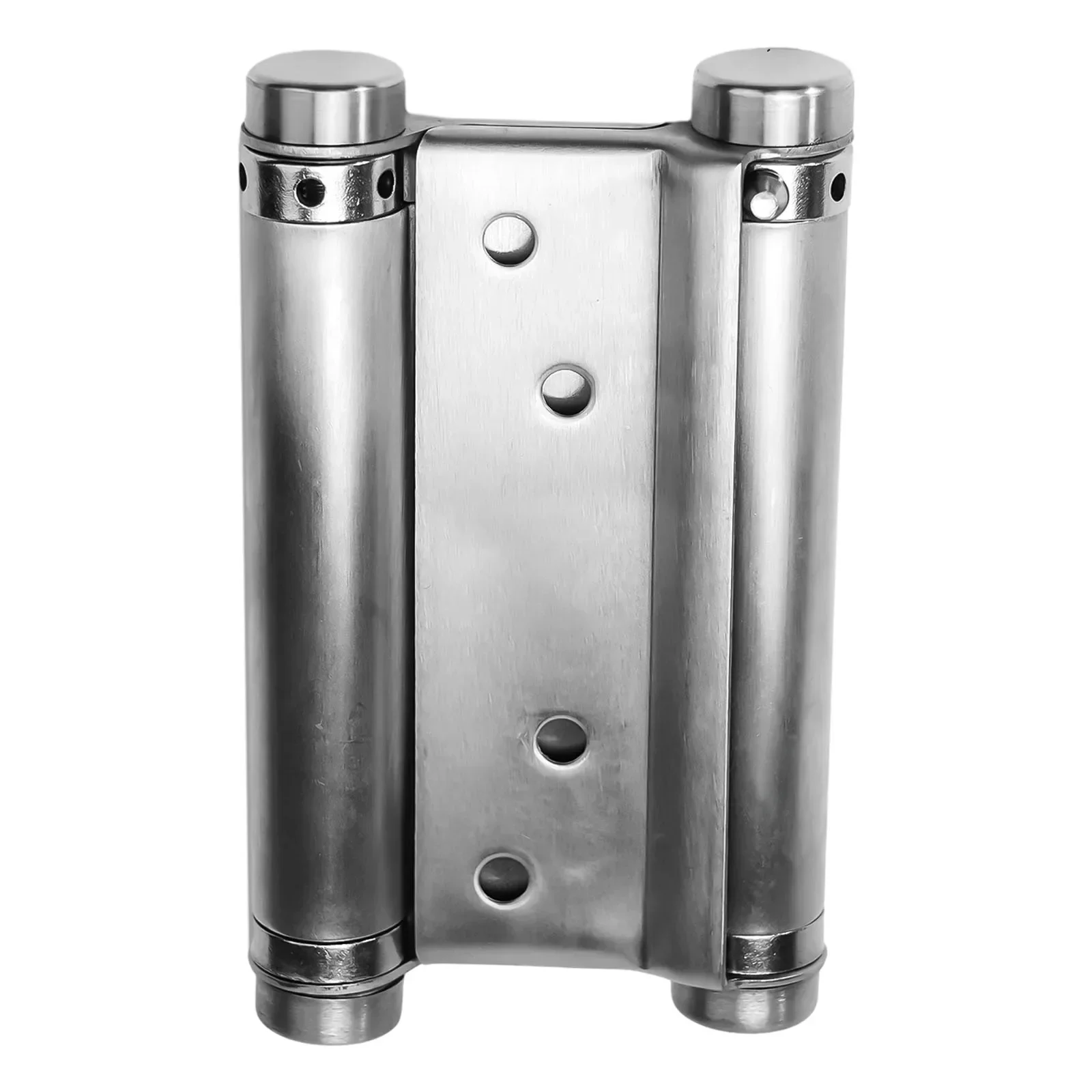 Stainless Steel Double Spring Door Hinge with Adjustable Bearing Intensity for Two Way Swing Doors on Freegates and Counters