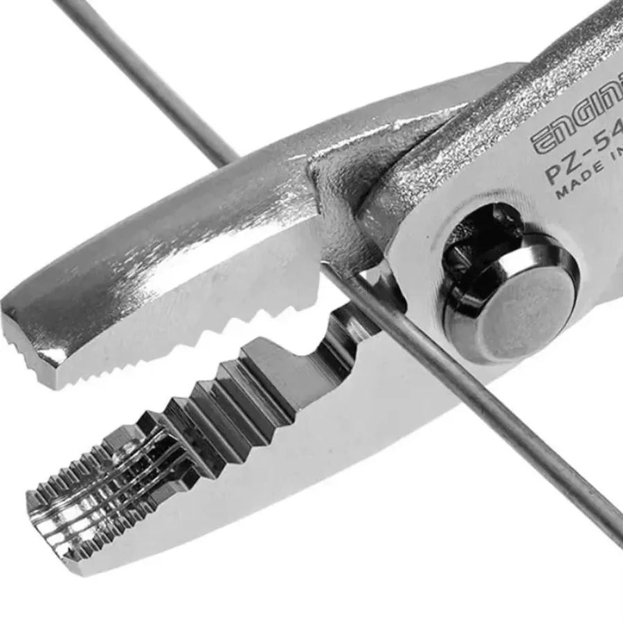 ENGINEER PZ-54 175mm Screw Removal Pliers, Non - slip Jaws, Repair Tool for Slipped/Broken/Rusty Screws