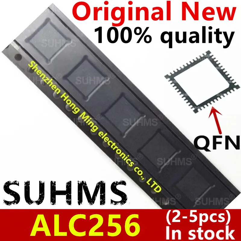 (2-5 piezas) ALC256 ALC256-CG nuevo Chipset, 100%, QFN-48