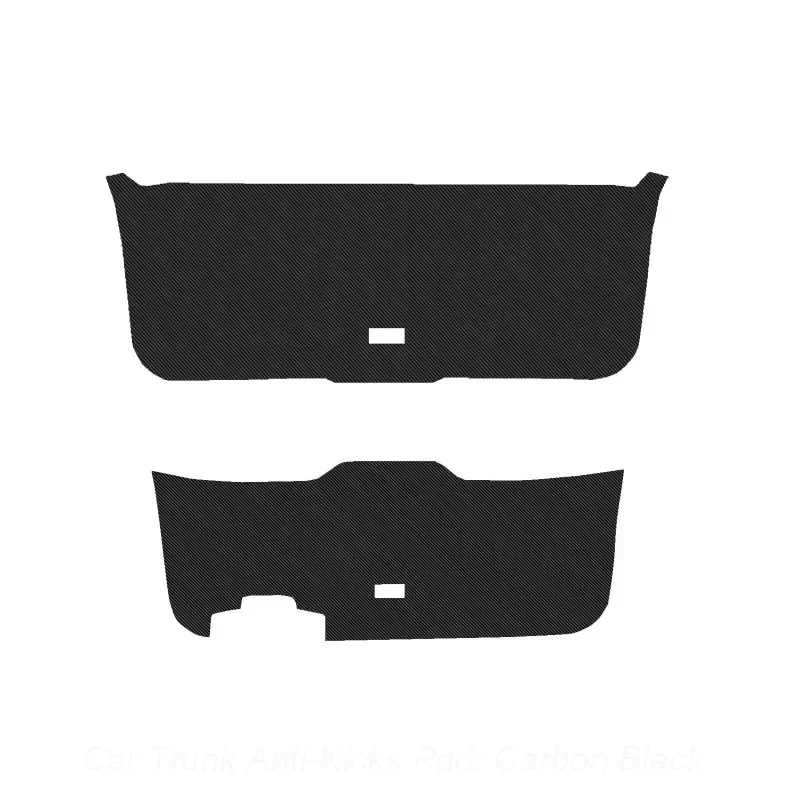 

For Lincoln Nautilus U540 CDX707 2019-2025 Car Anti-kick Carbon Trunk Pad Weather Dustproof Protect Tailgate Sticker Accessory
