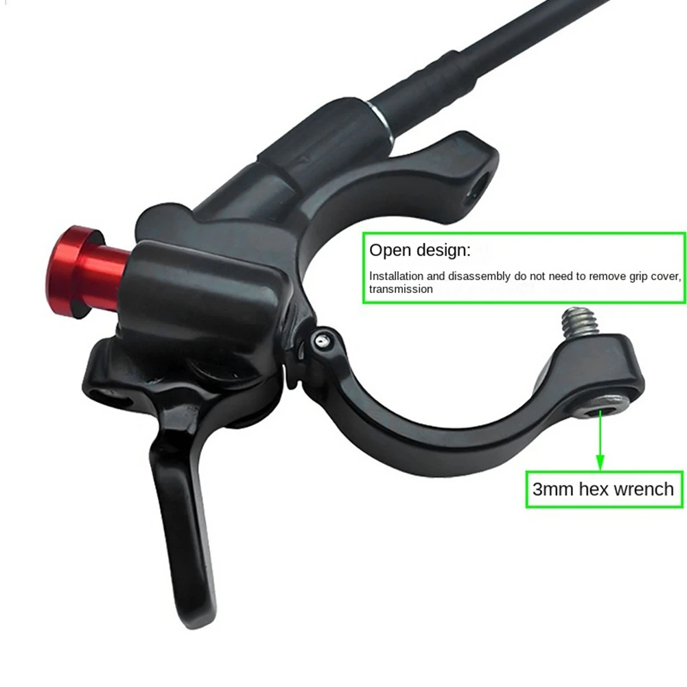 MTB Bike Dropper Seatpost Bike reggisella contagocce Remote per 22.2mm bici e bici da strada manubri accessori per biciclette