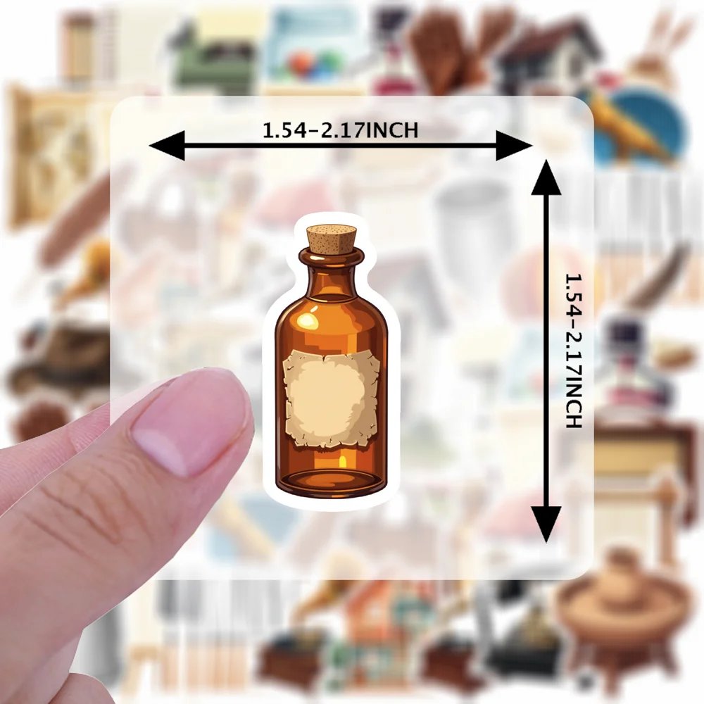 35 pces-100 pces retro vintage retro adesivos dos desenhos animados ferramentas artísticas professor recompensa adesivos papelaria para guitarra portátil