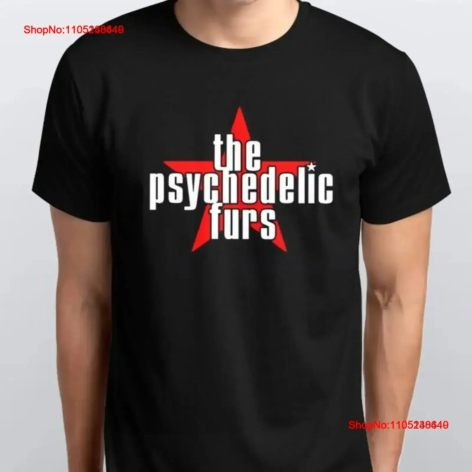 

Новая футболка THE PSYCHEDELIC FURS Все размеры S M L XL XXL 3 4XL черный белый винтажный стираный топ для повседневной носки Дышащий