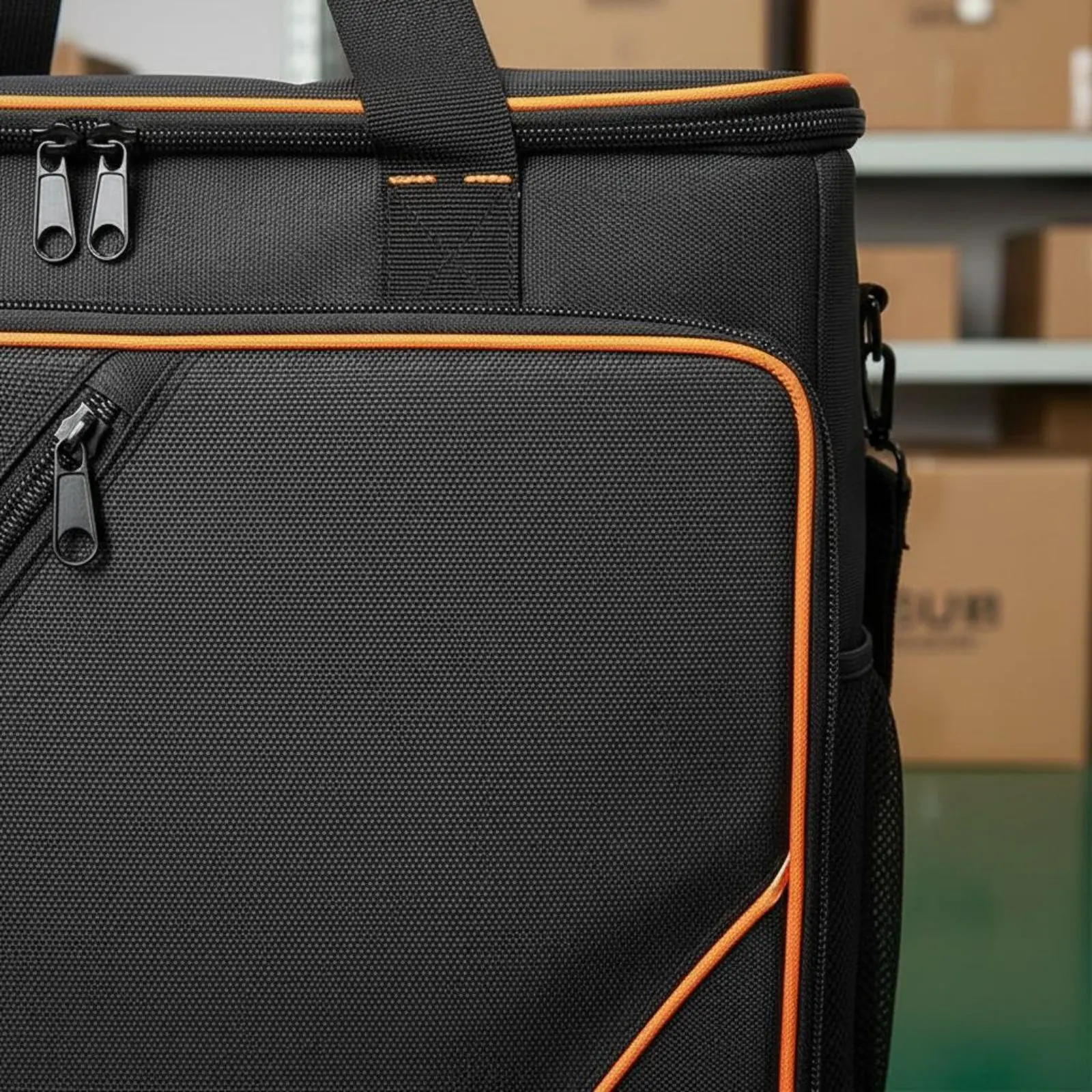 

Desktop Computer Carrying Case Wheels Rolling Desktop PC Bag Computer Computer Chassis Travel Bag Wear-Resistant Rolling PC Case
