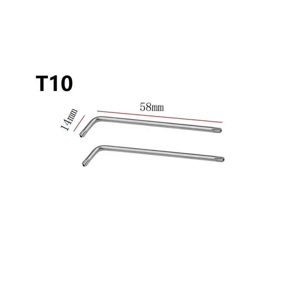 

Turn Screw Torx Screwdrivers T30/T20/T25/T10/T15 Tool 2 Way 2pcs/set Small Size Alloy Steel Car Repair Double Head