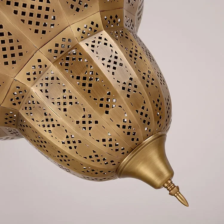 European style copper elegant copper chandelier, living room bedroom light, dining room aisle corridor hanging light