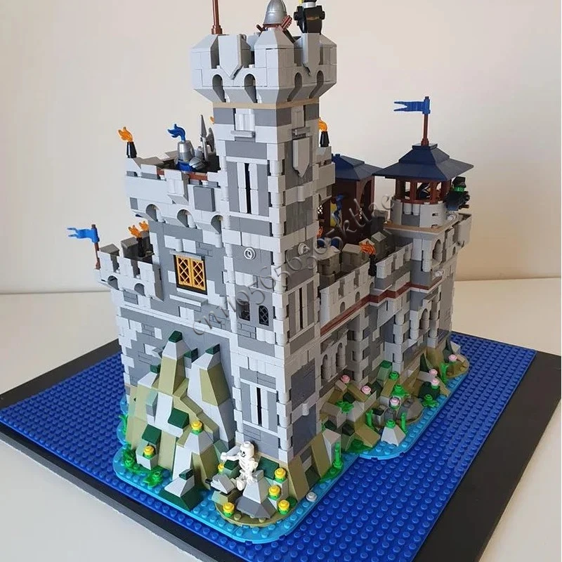 Nuevo 3026 Uds. Castillo Medieval fortaleza bloques de construcción modelo de ladrillos montaje apto para niños sorpresa regalo de cumpleaños conjunto