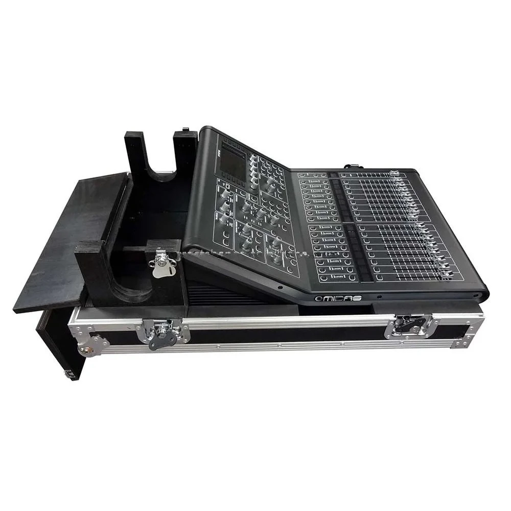 For XS-MIDM32RDHW Midas M32R Mixer ATA Case With Wheels +Picks- Flight Case Supplier