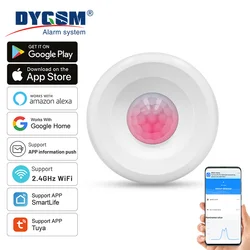 Tuya WiFi Light + PIR Motion Sensor Smart Home Infrared Passive Detector Smart Life App Support Alexa Google Home