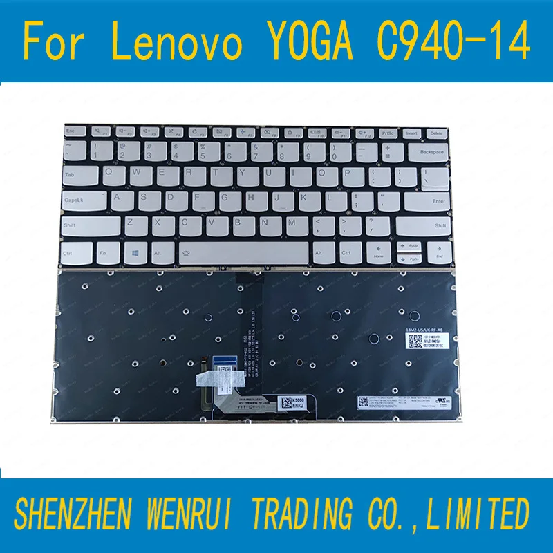 New Laptop Keyboard for Lenovo Yoga C940-14 C940-14IIL C940 14 Series