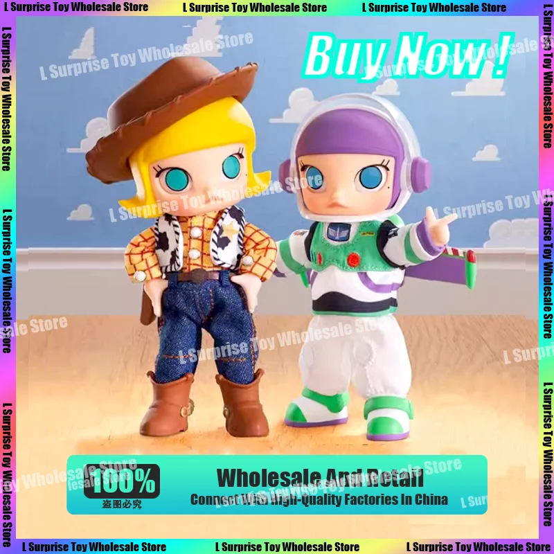 

[In Stock] Molly Toy Story Figures Buzz Lightyear Woody Anime Action Figure Doll Statue Figurine Collection Model Gifts Kid Toys