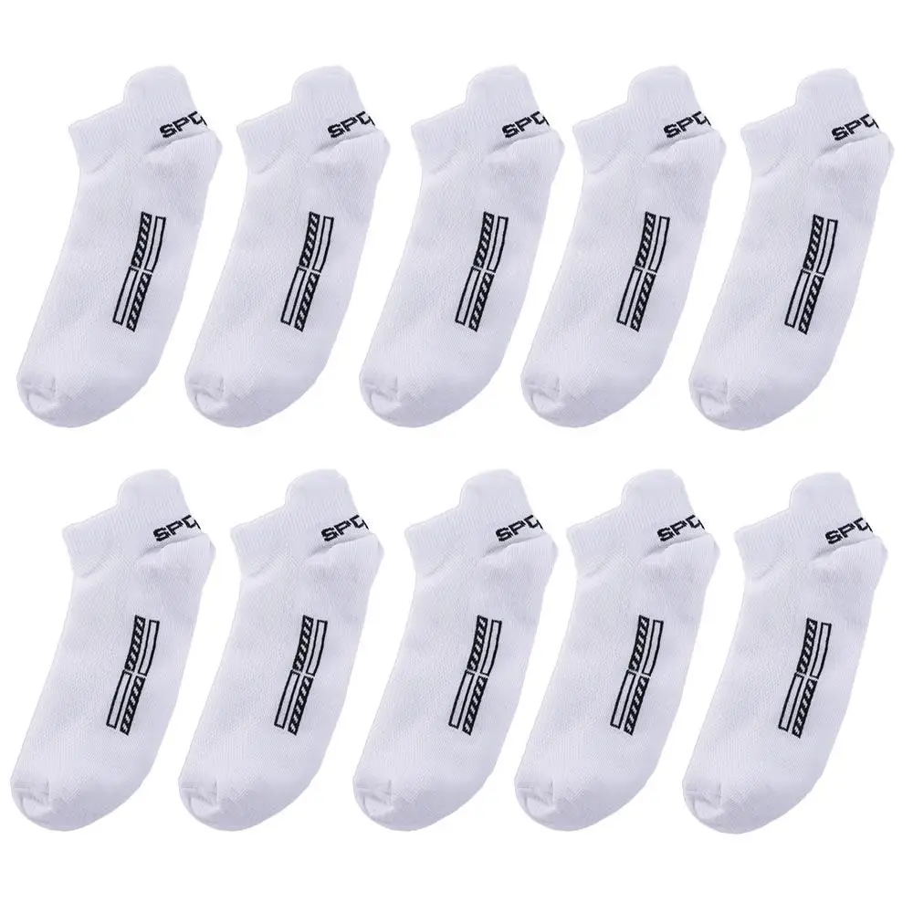 10Pairs/Lot Casual Athletic Summer Breathable Cotton Short Mesh Men Socks Ankle Socks Sport Socks Low-Cut Socks