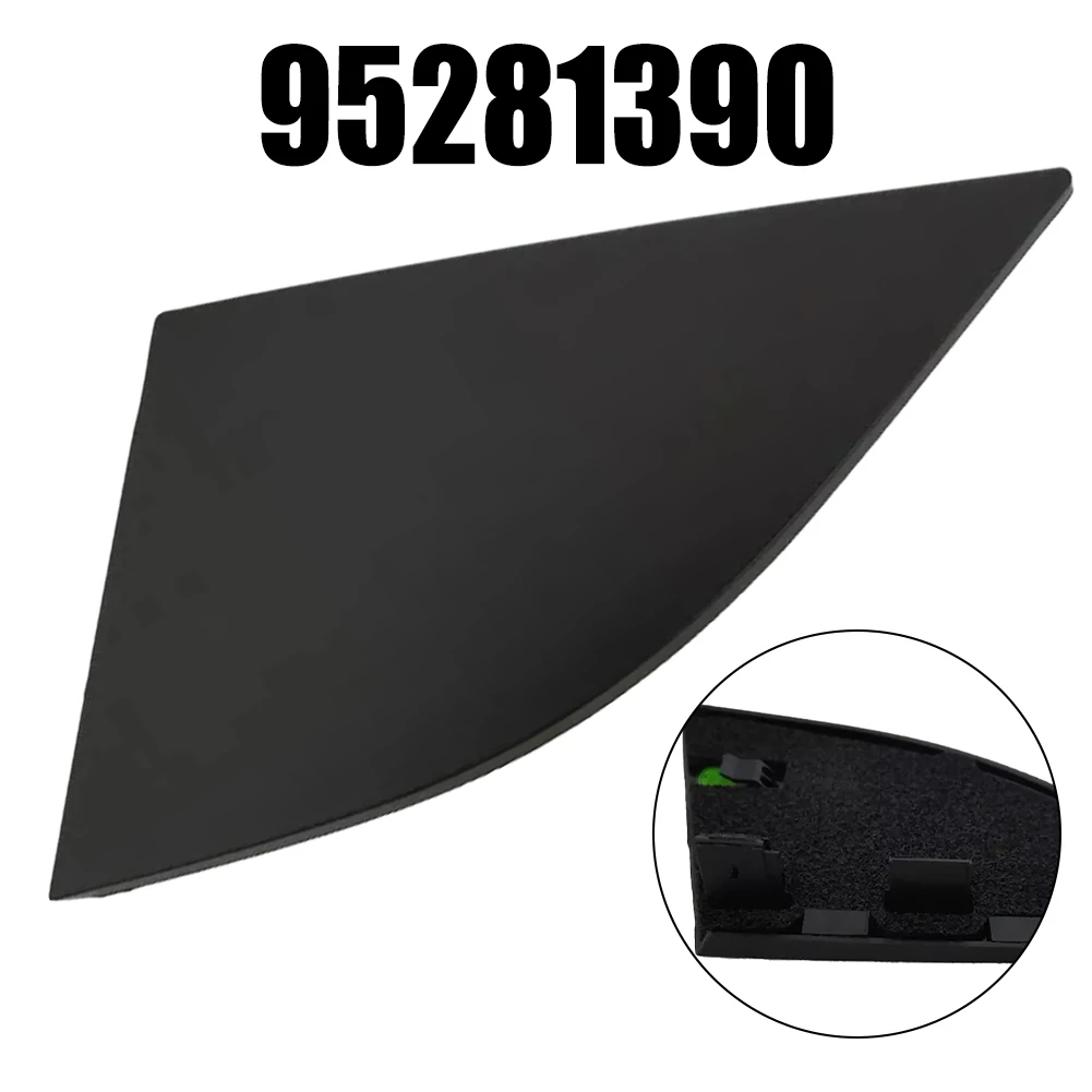 Car Mirror Parts Mirror Triangle Trim Easy To Use Non-deformation Feature For Chevrolet Captiva 2007-2017 Black