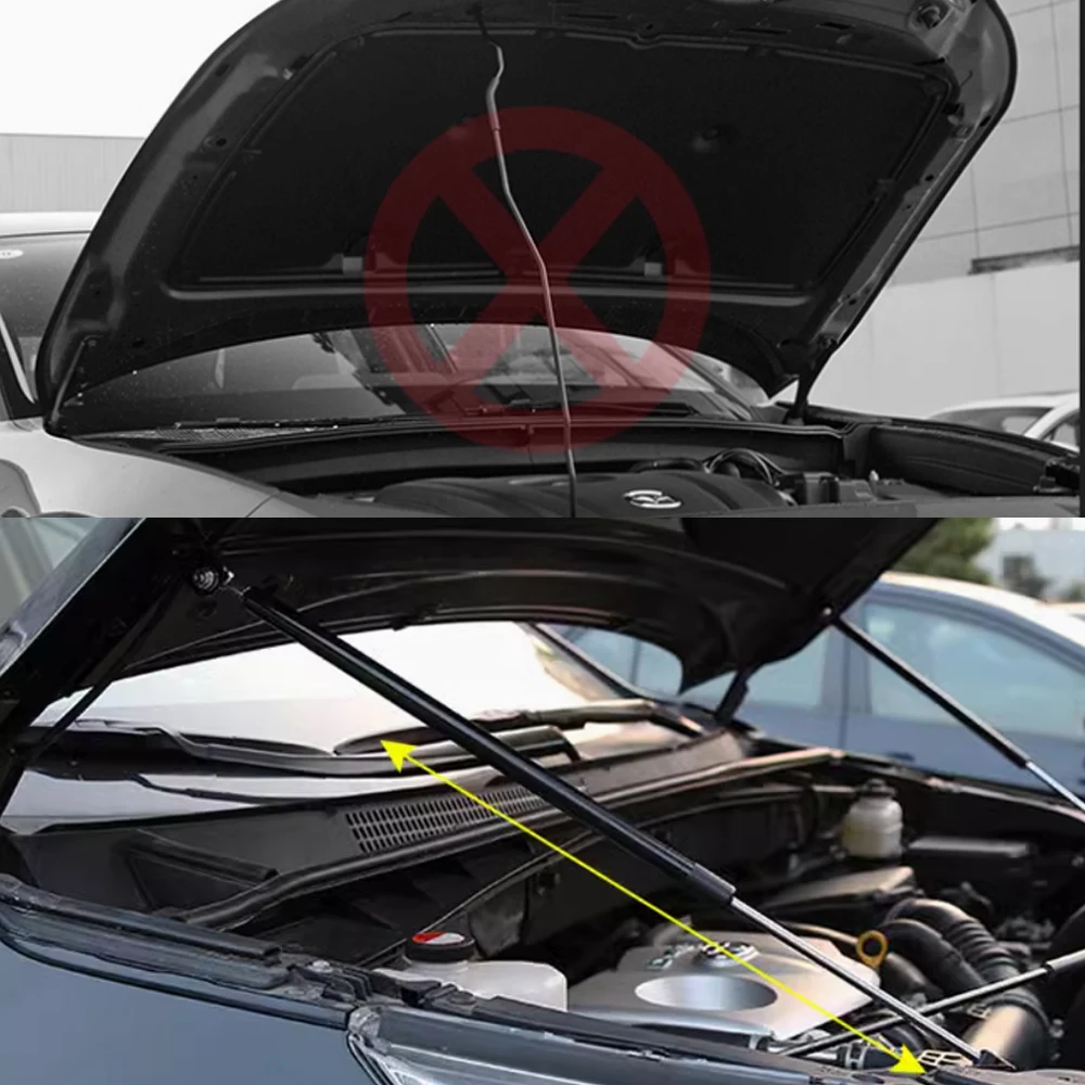 1 Set Gas Struts for Aion S ES 2019-present Front Hood Bonnet Lift Support Damper Shock Absorber Prop Rods