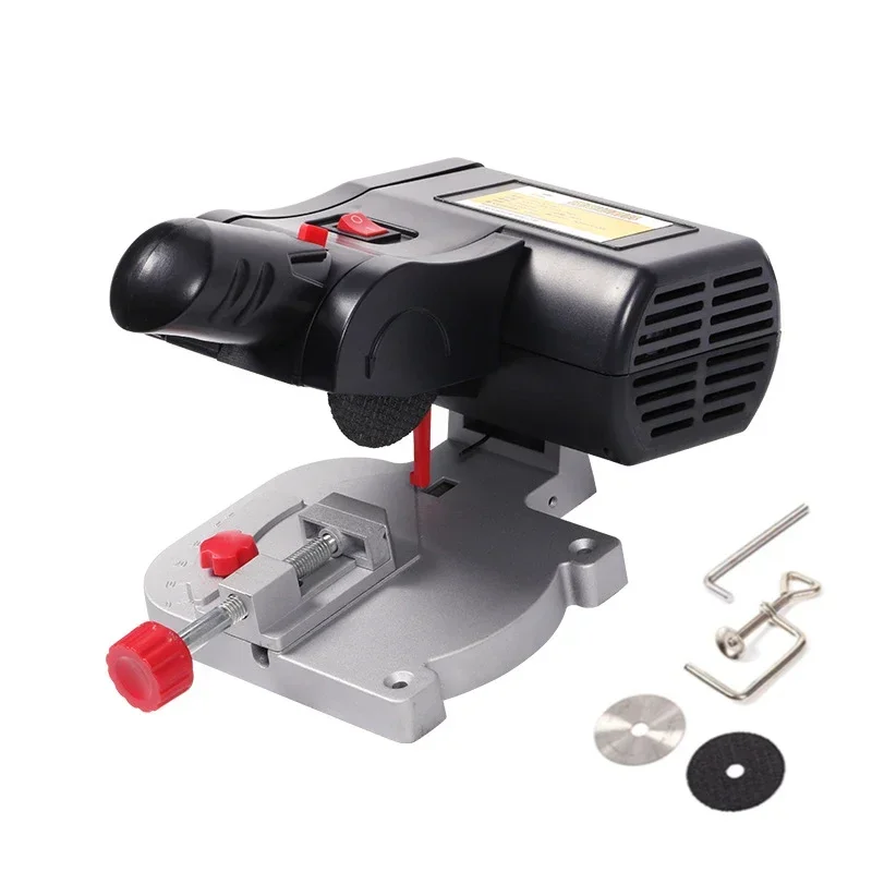 

Многофункциональная мини-настольная пила 220В с лезвием HSS для резки дерева, металла, пластика и регулируемым угломером