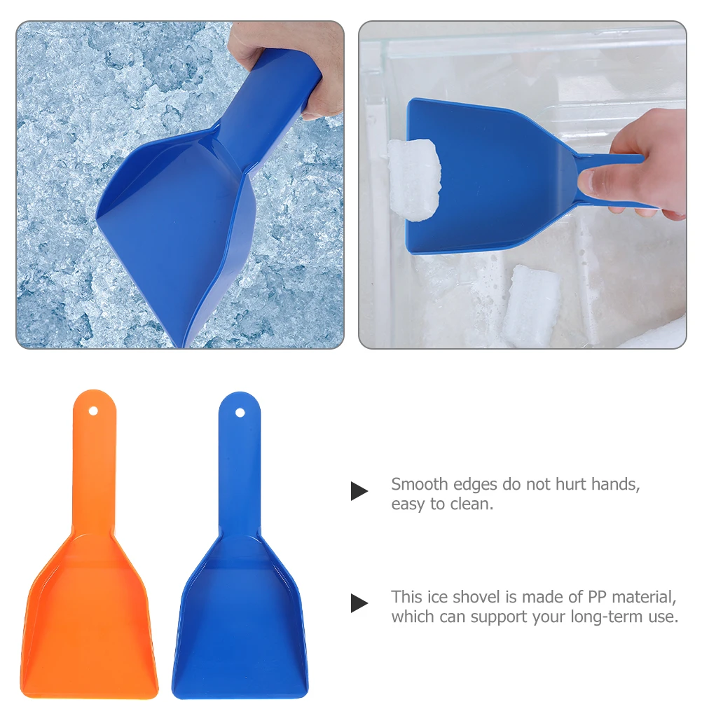 

2pcs Ice Remover Shovel Defrosting Tool Snow Clearance Kitchen Cleaning Utility Frost Spade Refrigerator Shovels