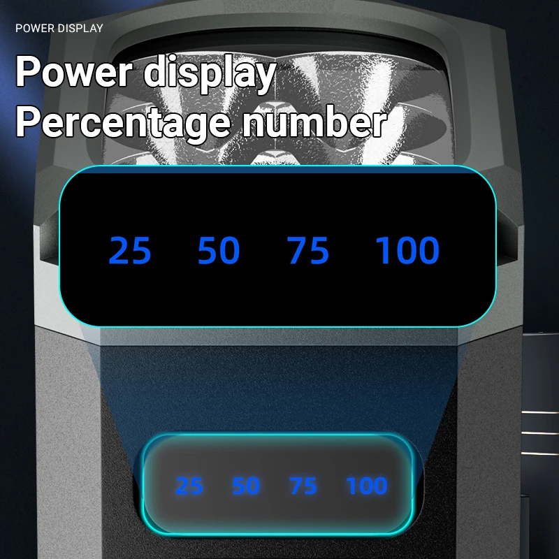 Imagem -04 - Lanterna Led de Super Alta Potência Usb Recarregável Tocha Tática com 10000mah Bateria Embutida Lanterna de Acampamento ao ar Livre 13000lm