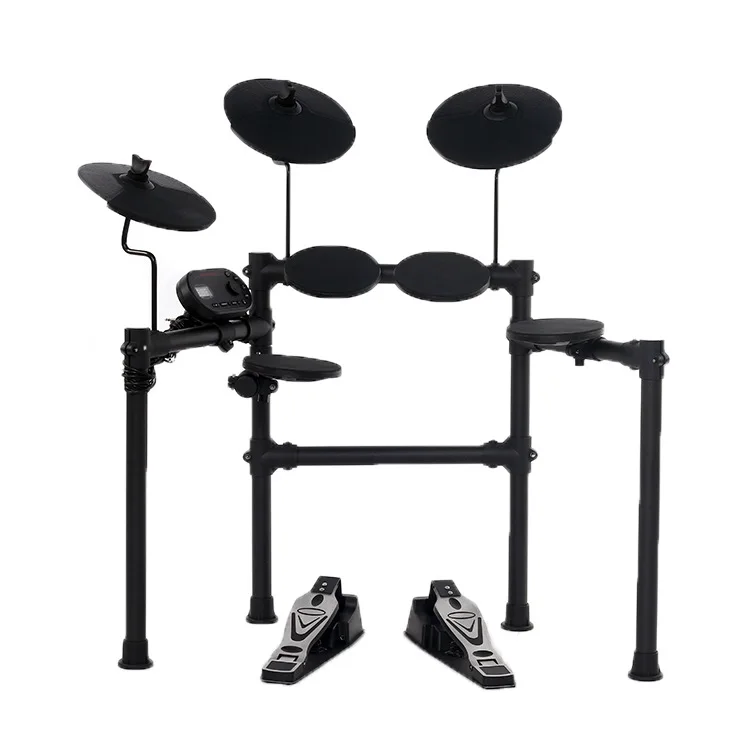 Professional High Sound Quality Portable Entry Level Electric Jazz Drum Kit Digital Drum Electronic Drum Set