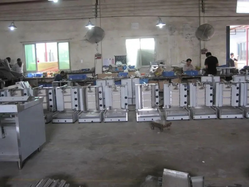 مصنع الجملة الغاز في الشرق الأوسط / شواية شواء كهربائية شوايات الشواء آلة شبكة تقديم الطعام #6