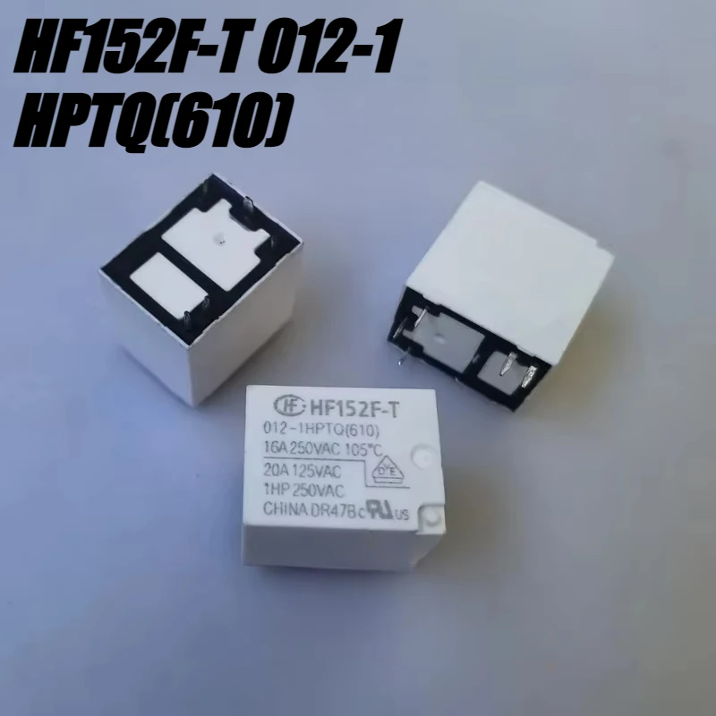 （Brand New Original）1pcs/lot 100% original genuine relay:HF152F-T 012-1HPTQ(610) 5pins 16A 12V HF Relay