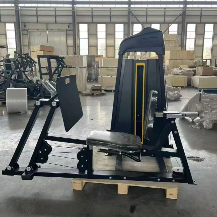 Seated Leg Kick / Press Combo Trainer, New Trend Commercial Gym Equipment for Thigh & Glute Horizontal Leg Press Machine