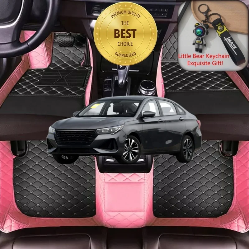 Customized Fit for GAC Motor GA4 Car Floor Mats Car Accessories Tailored Luxury Auto Carpet Liner Mats Left/Right-hand Drive