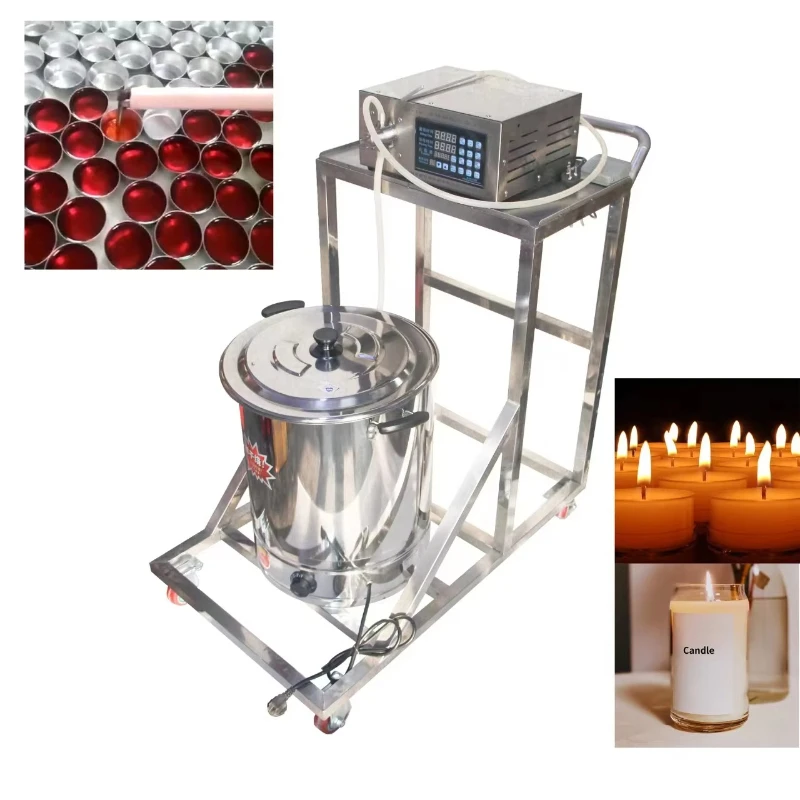 

High productivity industrial candle wax filling machine/candle making machine