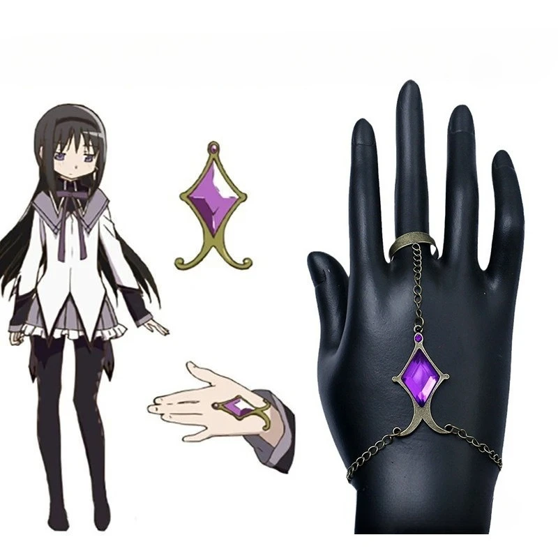 Puella Magi Madoka Magica Anime Homura Cosplay Soul Gem Bracelet Props Hand Chain Accessories Cartoon Peripheral