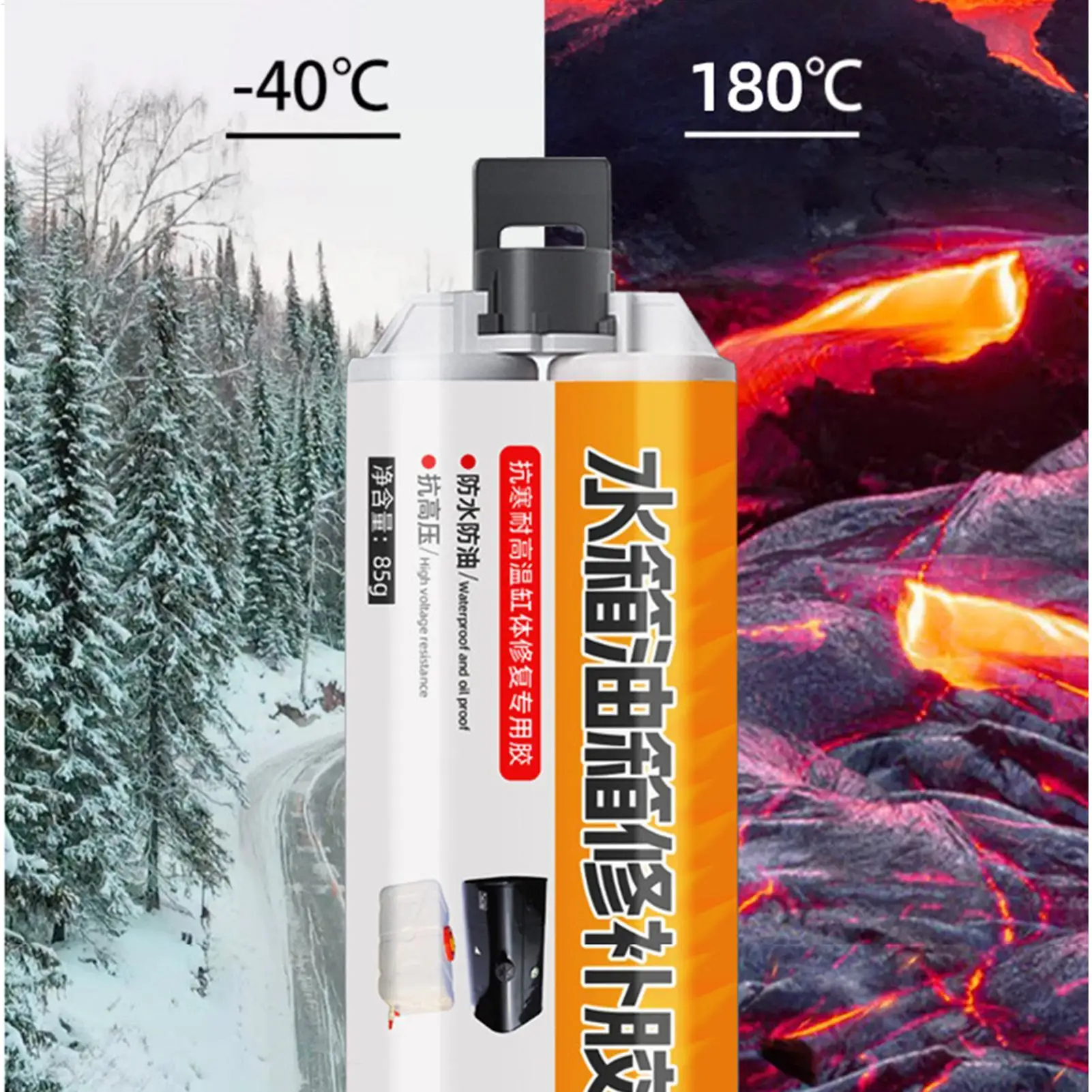 Permanent Radiator Stop Leak & Conditioner Seals Leaks in Minutes Prevents Recurrence Heat Resistant Formula for Cooling Systems