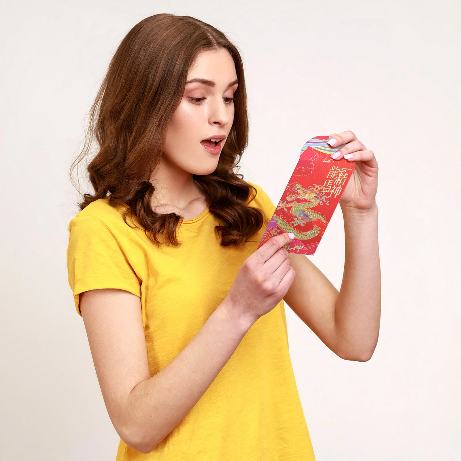 12Pcs Paper Red Envelopes Chinese Style Creative Lucky Money Packets for New Year Red Packets Spring Festival 2024