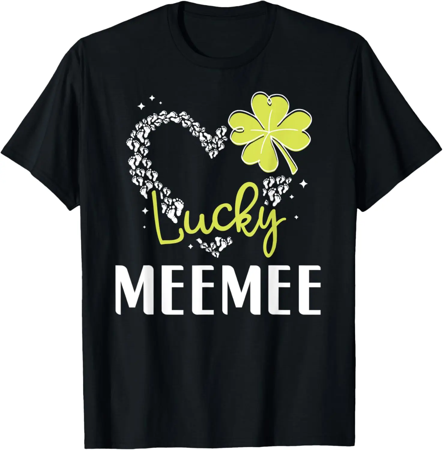 

Забавная рубашка Lucky Meemee, подарок на день Святого Патрика, женская футболка